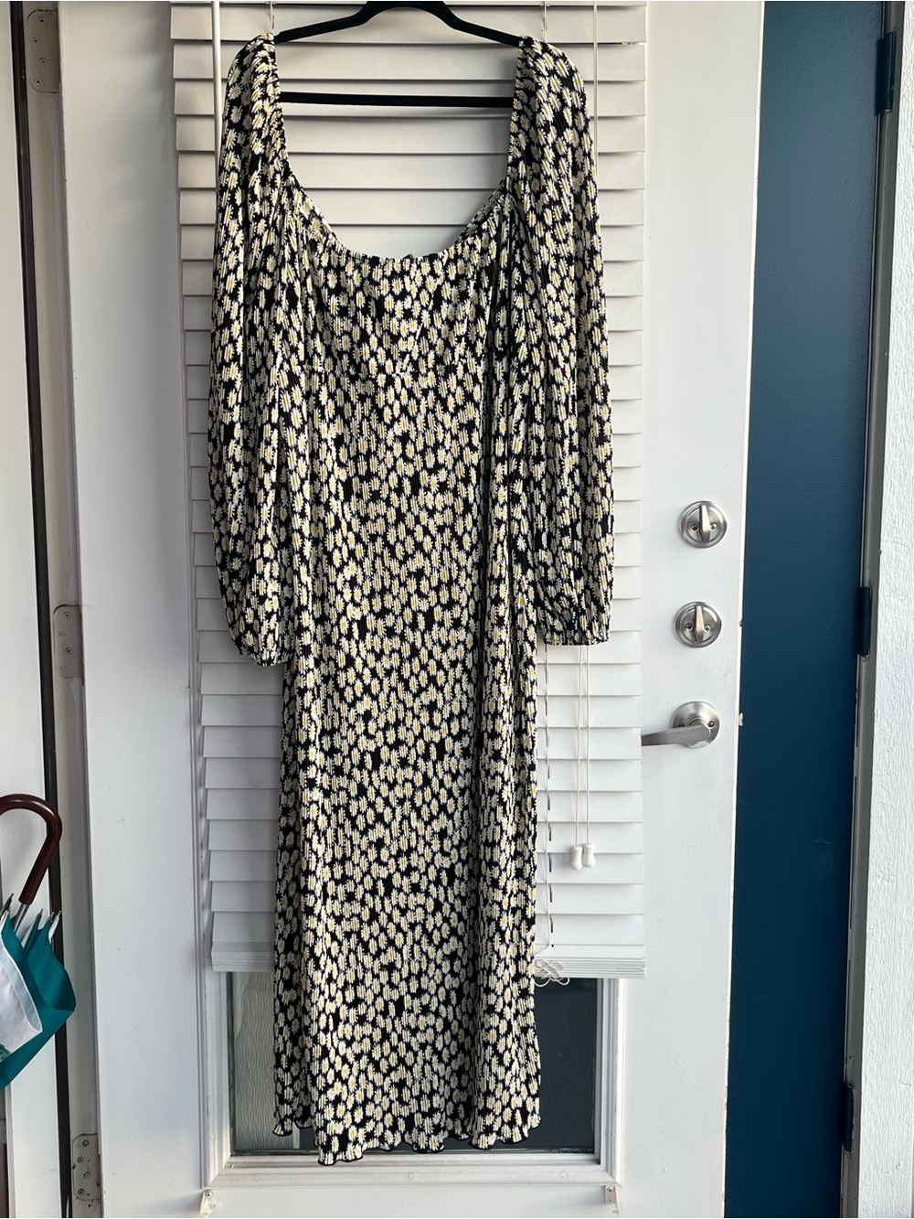 ASOS plus size pleated floral dress BNWT - Picture 7 of 8